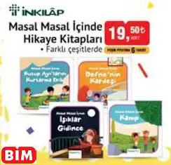 İNKILAP MASAL MASAL İÇİNDE HİKAYE KİTAPLARI